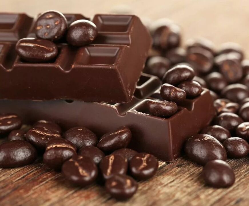 الشوكولاتة السوداء